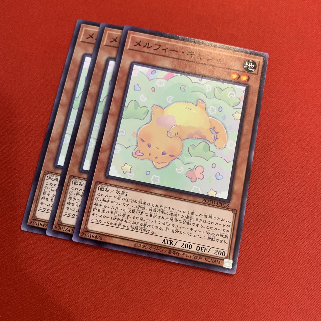 [EN-JP][Thẻ Bài Yugioh Chính Hãng] Melffy Catty