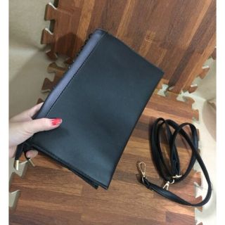 Túi ví đinh đen sang chảnh