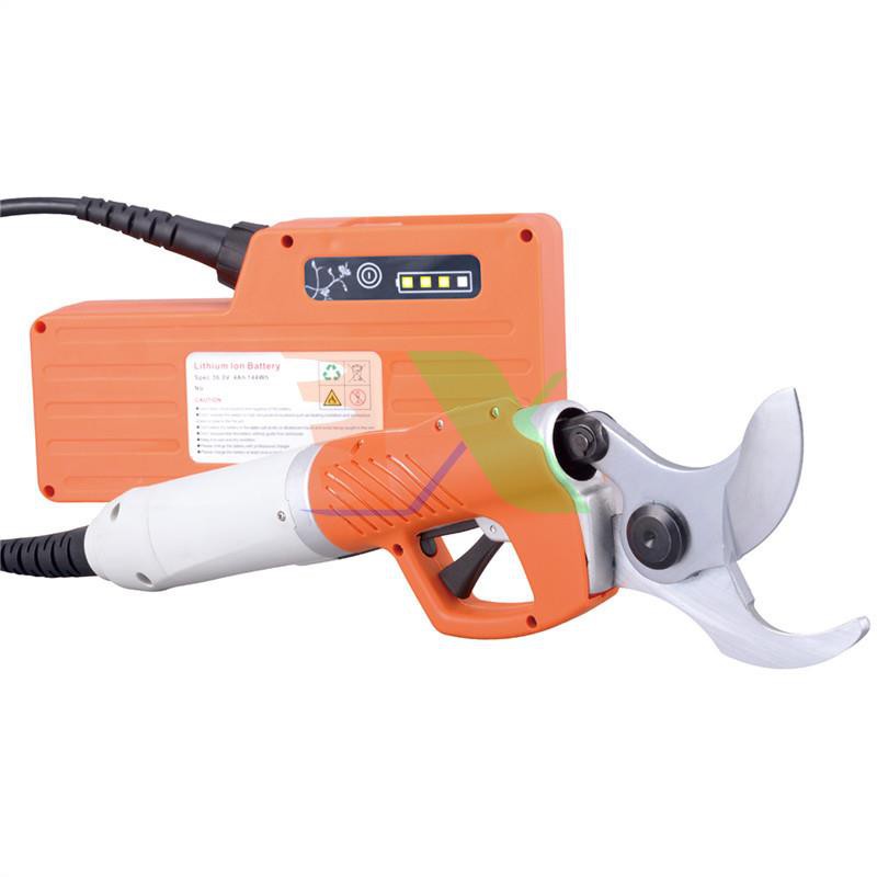 Kéo điện cắt tỉa cành cây SUKA-3602, Kìm điện tỉa cây 1080w, Kéo điện pin Lithium, Cỡ 45mm