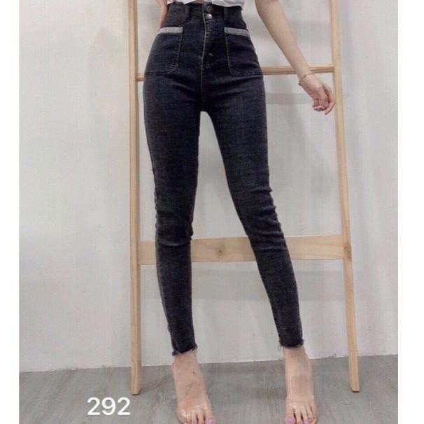 + 8 mẫu quần jean nữ lưng cao, cao cấp chất lượng y hình 100% hàng chuẩn shop jean dày dặn pó co giãn. | BigBuy360 - bigbuy360.vn
