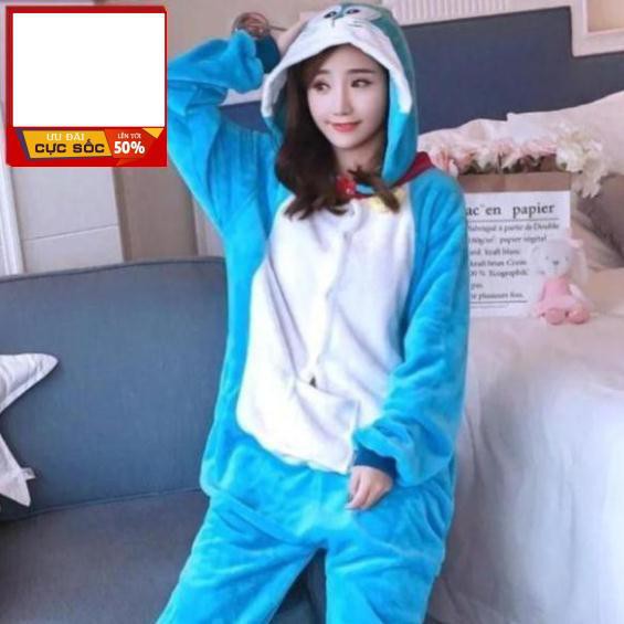 Bộ Đồ Thú ❤️ FREESHIP ❤️ Giảm giá 15k khi đặt 2 Bộ Đồ Thú Doremon