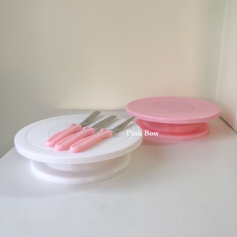 Bộ Dụng Cụ Chà Láng Bánh Kem Cao Cấp Spatula bằng Thép 420 không rỉ bền bỉ và an toàn set 3c