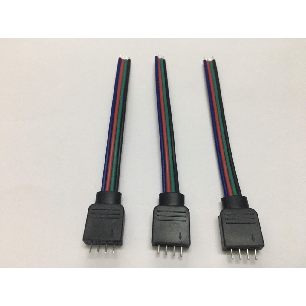 Đầu nối Led dây 5050 RGB 4 pin, phụ kiện đèn led RGB 4 pin