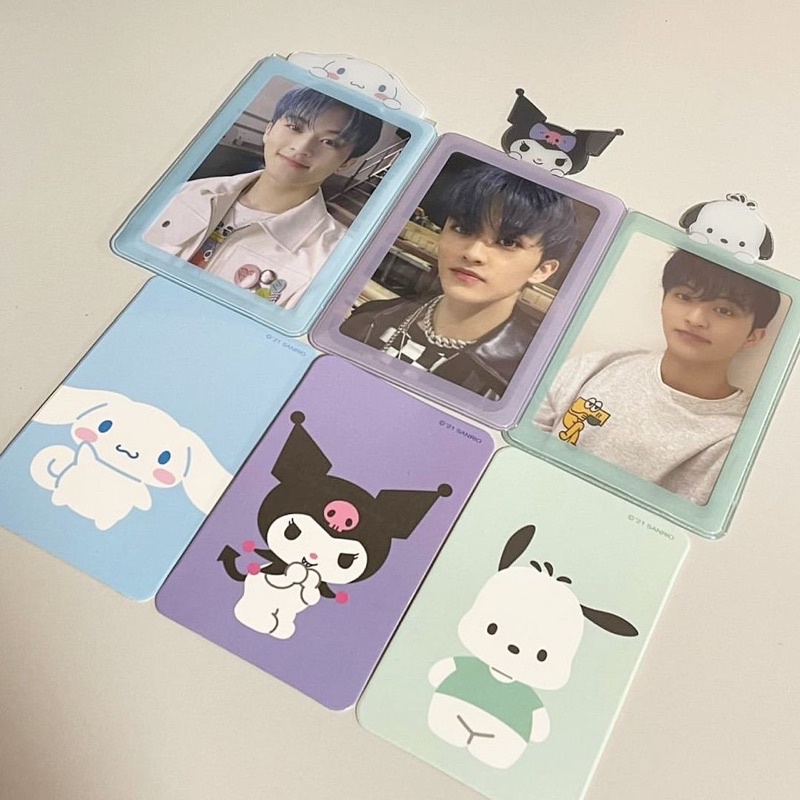 CARD HOLDER FRAME COVER SANRIO HÀN QUỐC KHUNG ĐỰNG THẺ ẢNH THẦN TƯỢNG