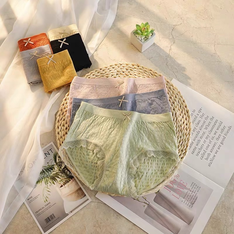 Quần Lót Nữ Cotton MINA85  Mềm Mịn Thoáng Khí, Co Dãn 4 Chiều | BigBuy360 - bigbuy360.vn
