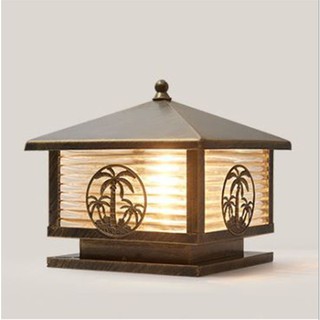 Đèn trụ cổng CARBO trang trí ngoại thất sang trọng, tinh tế kèm bóng LED