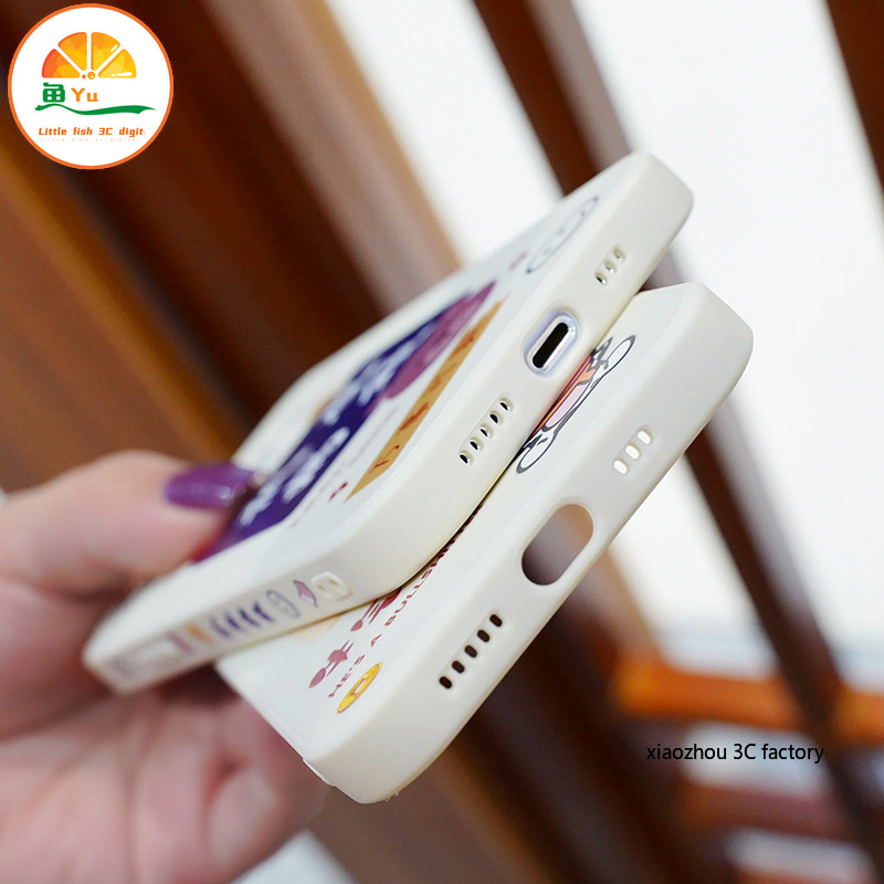 Ốp Lưng Họa Tiết Hình Chú Bò Sữa Thời Trang Cho Iphone 12 Pro Max 11 Pro Max I7 Xsmax Xr Se2020 Xs 7plus 8plus 6plus | BigBuy360 - bigbuy360.vn