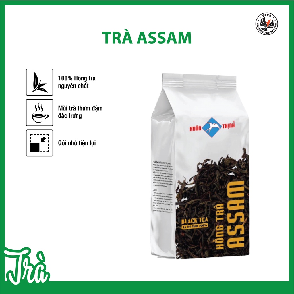 Hồng trà Assam Xuân Thịnh bịch 500gr. DATE: 31.08.2022
