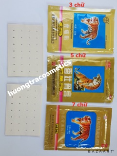 Bộ 30 Gói Cao Dán Con Cọp (1 gói 4 miếng)