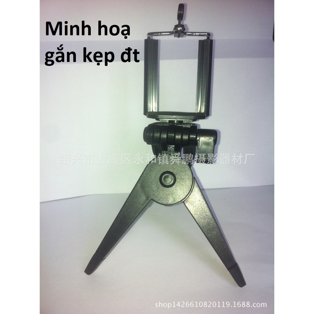 ✔️ Tripod 3 chân dạng gập cho điện thoại, camera thể thao EKEN H9R, SJCAM, GOPRO….