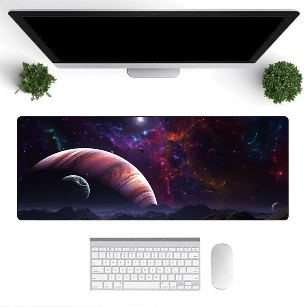 Miếng Lót Chuột Máy Tính 90 * 40cm Galaxy Phong Cách Hiện Đại