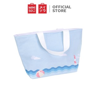 Túi vải Miniso Ocean Series (Xanh) - Hàng chính hãng