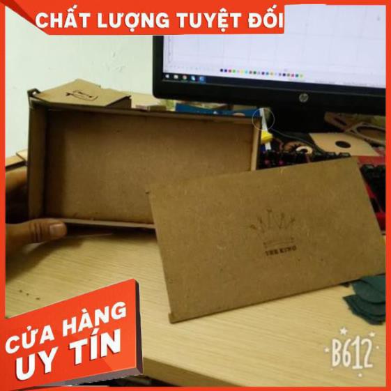 Hộp COD - Hộp Gỗ MDF 3mm - Chống Ẩm, Xước, Vỡ Hàng - Khắc Logo Theo Yêu Cầu