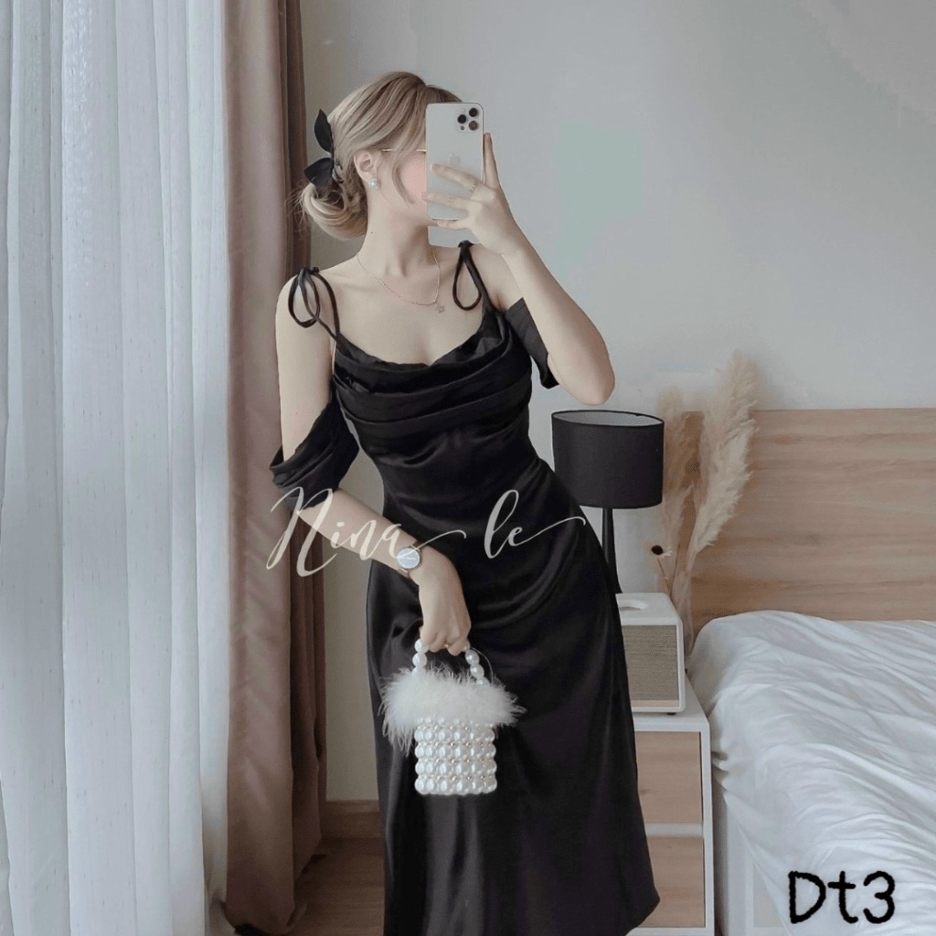 XẢ HÀNG HÈ ĐI BIỂN ĐẦM HAI DÂY KIỂU NHÚN NGỰC TÔN DÁNG MẢNH MAI TIỂU THƠ DV