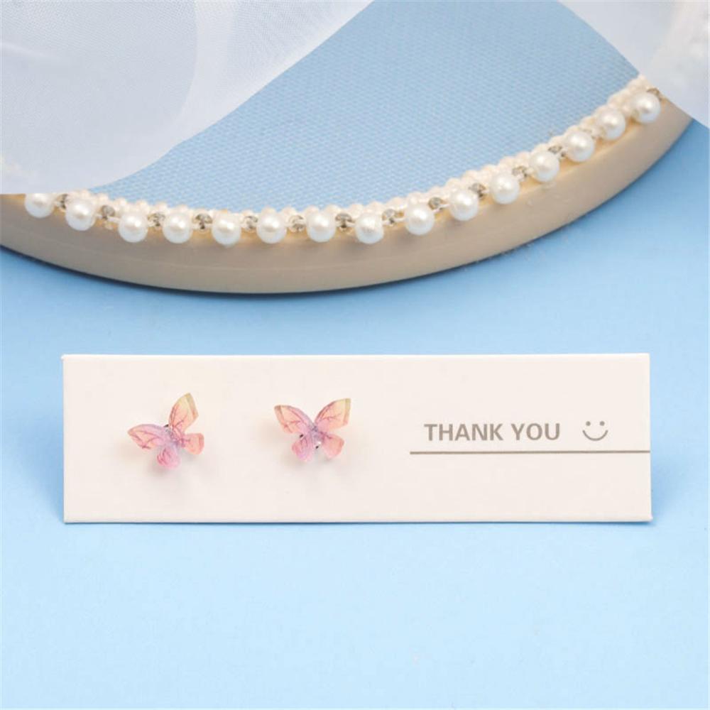 Bông Tai Hình Bướm 3D Bằng Nhựa Resin Đơn Giản Cho Nữ
