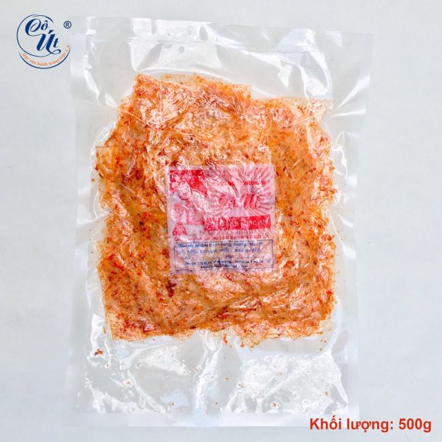 [Mã 77FMCGSALE1 giảm 10% đơn 250K] 1 ký Bánh tráng Satế bò