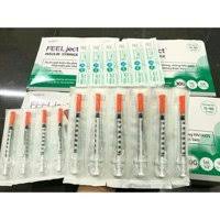 BƠM TIÊM TÊ 1ml HÀN QUỐC,HỘP 100 cái