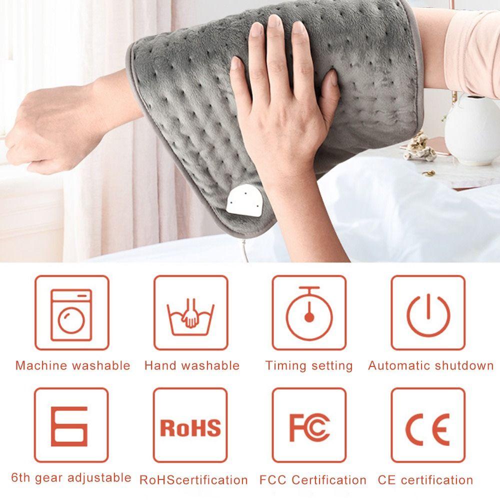 Chăn Sưởi Ấm Bằng Điện Hẹn Giờ Có Thể Tháo Rời Tiện Dụng