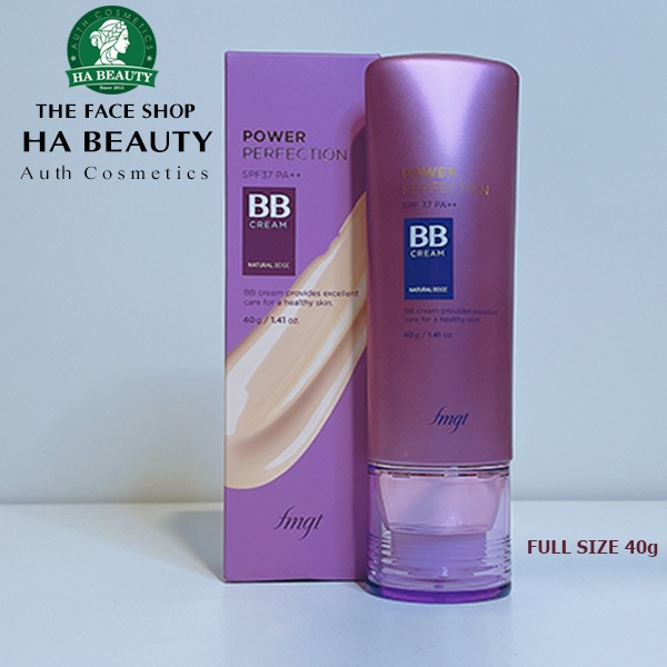 Kem nền che khuyết điểm kiềm dầu trang điểm đa năng BB Cream Power Perfection Hàn Quốc The Face Shop 20g SPF37 PA++