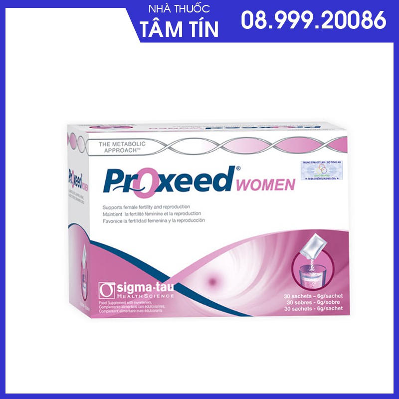 Proxeed women tối ưu khả năng sinh sản ở nữ giới