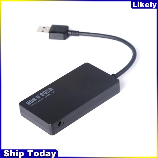 Hub Chia 4 Cổng Usb 3.0 Tốc Độ Cao Dành Cho Máy Tính Laptop
