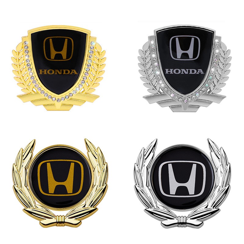 Miếng dán trang trí xe hơi bằng sợi carbon cao cấp cho Honda Civic City Odyssey Vezel Crv