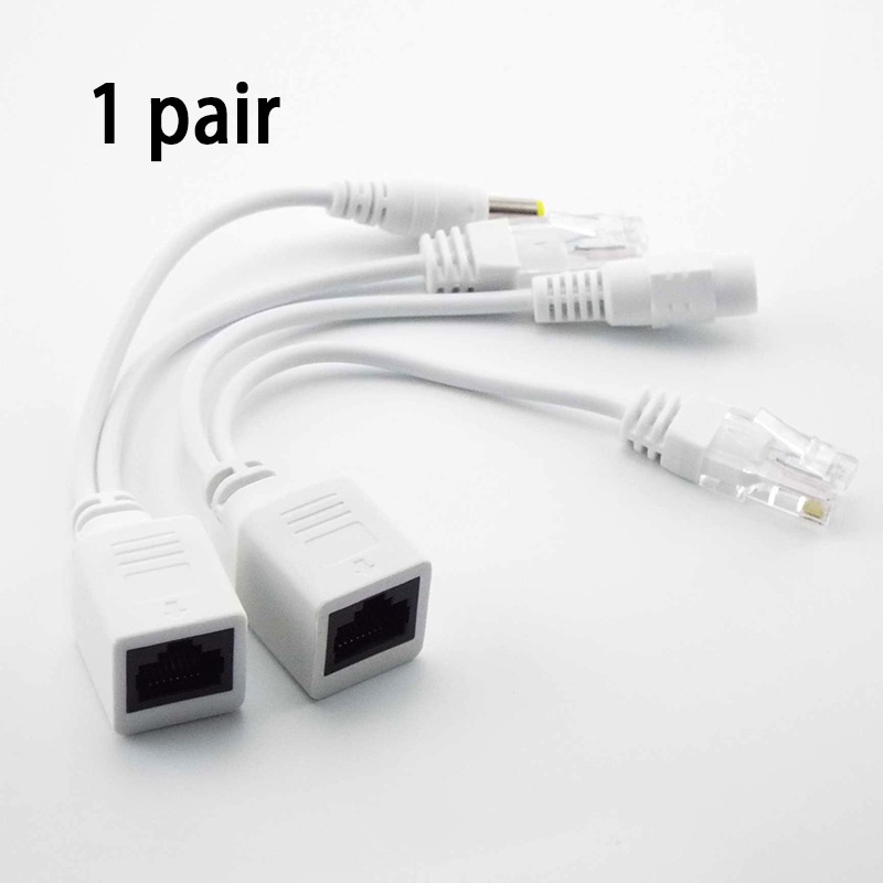 1 Cặp Dây Cáp Nối RJ45 12V Cho Camera An Ninh CCTV