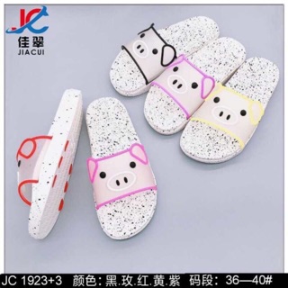 Dép đúc nữ quai hình heo size 36-40