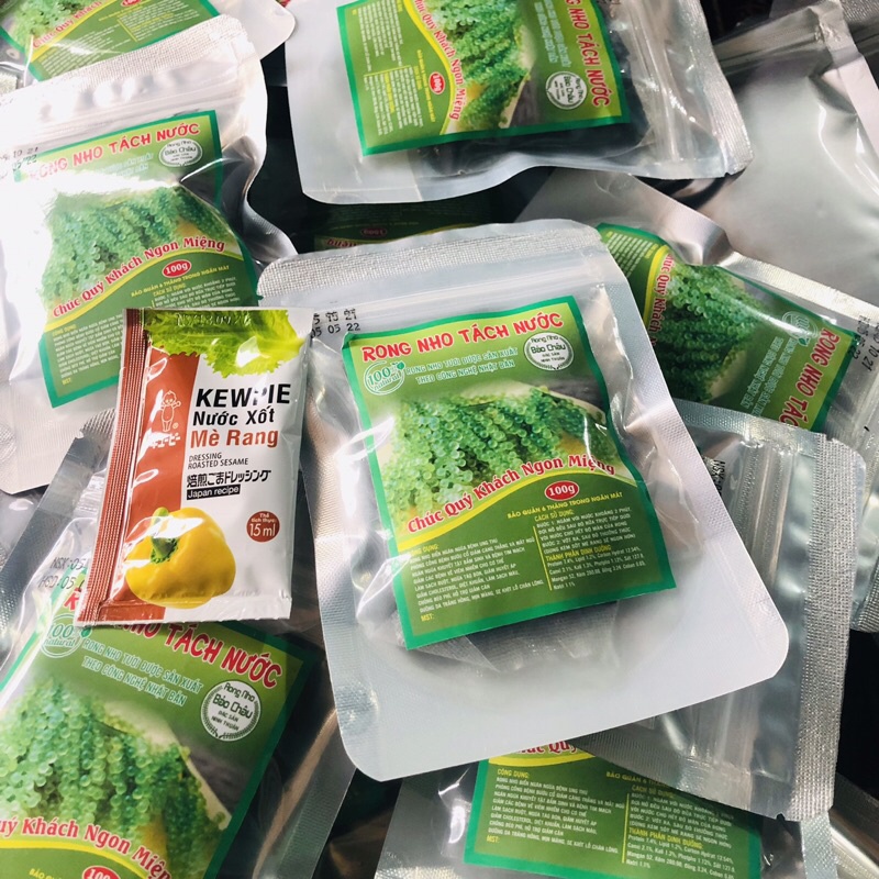 [MỚI] - 100G RONG NHO TÁCH NƯỚC/ RONG NHO NGON/ RONG NHO BIỂN/ CHẤT LƯỢNG VÀ TỐT SỨC KHỎE