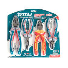 Bộ kìm điện cao cấp total 4 cây THT2K0456