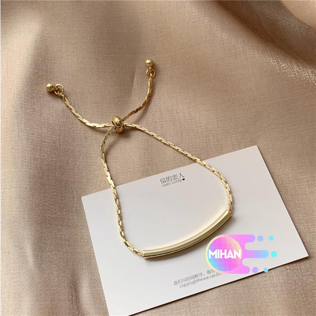 Vòng đeo tay Mihan1 làm từ hợp kim kiểu dáng thời trang độc đáo