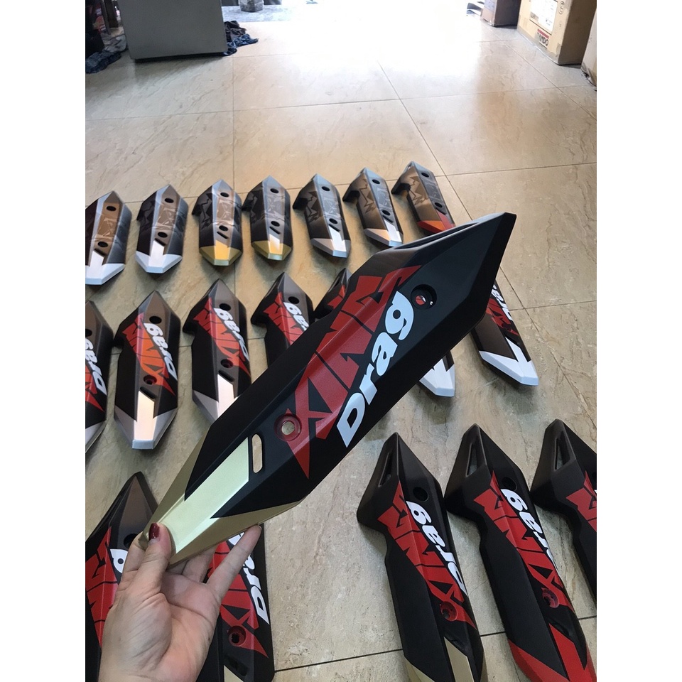 Ốp Pô Vario 2018 - 2021 Sơn AB Mẫu King Drag