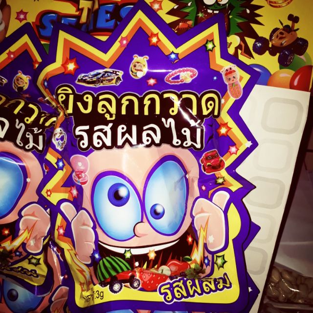 Kẹp nổ Thái Lan  gói hình mặt hề (combor 2 gói)