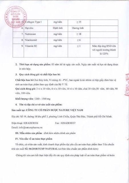 VIÊN UỐNG TRẮNG DA NGỌC TRINH BEAUTY PLUS - NHÀ PHÂN PHỐI CHÍNH HÃNG