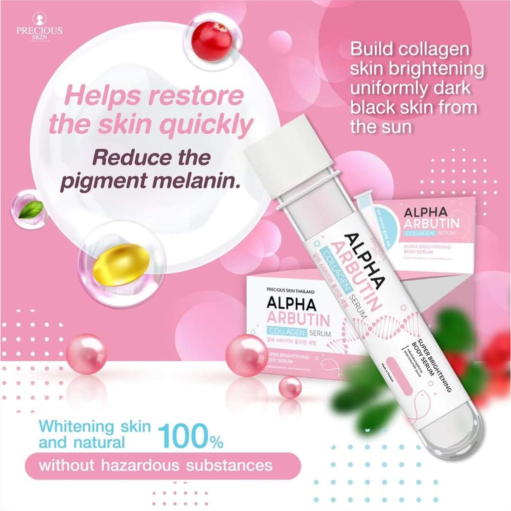 [Mã COS1904 giảm 8% đơn 300K] 01 Serum Ống Body Alpha Arbutin Super Brightening 50ml Thái Lan | BigBuy360 - bigbuy360.vn