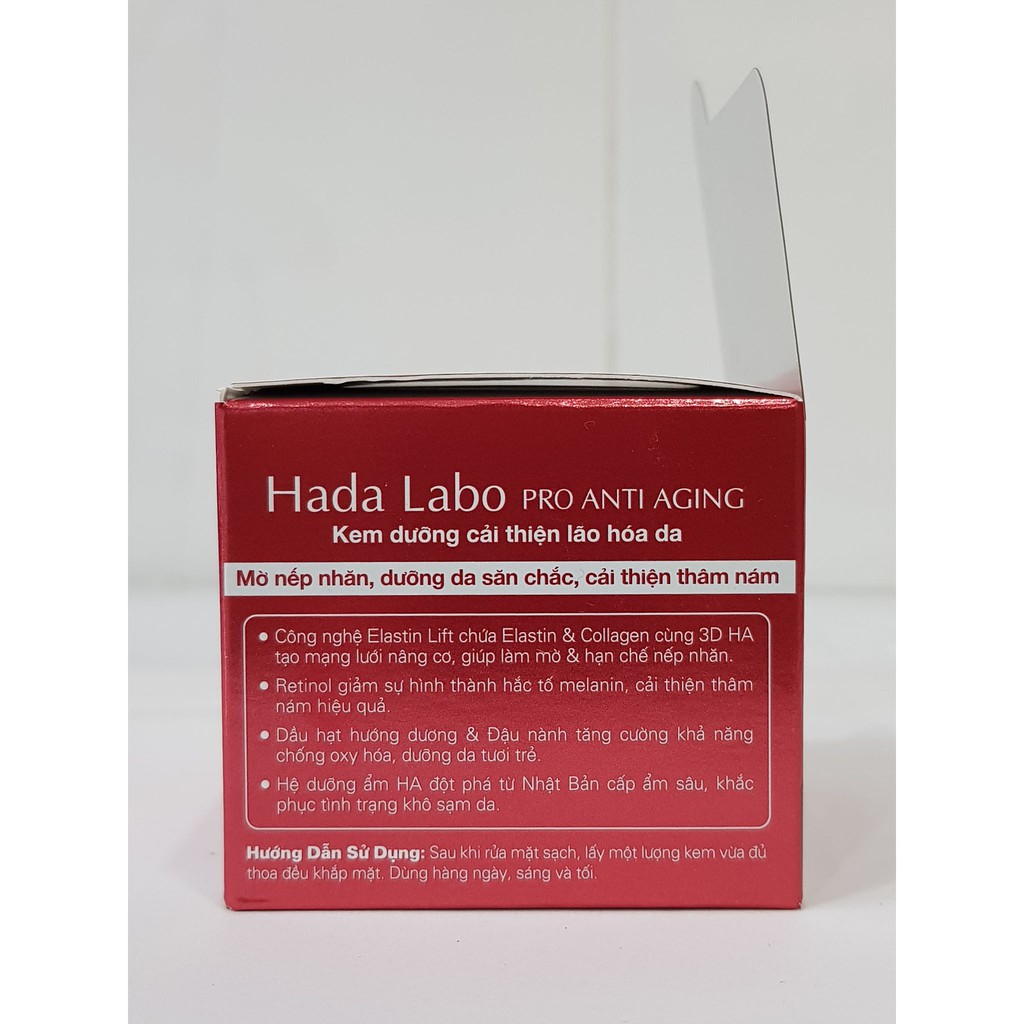 Bộ 3 Sản Phẩm Chống Lão Hóa Dưỡng Ẩm HADA LABO