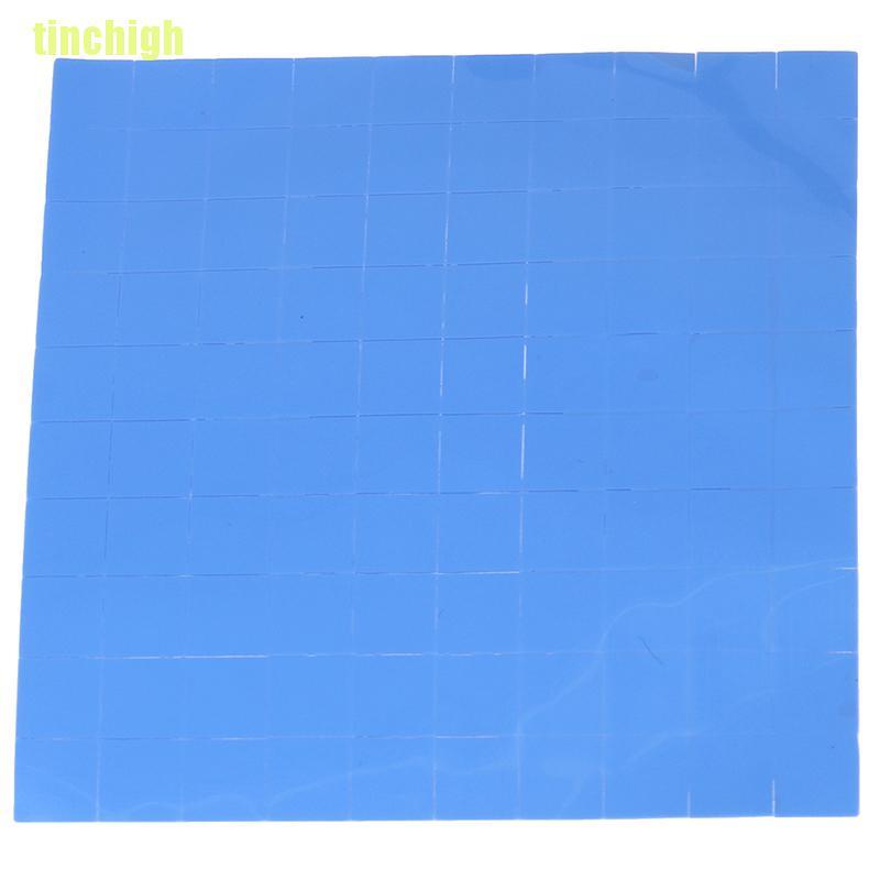 Bộ 100 Miếng Silicon Làm Mát Cpu Gpu 10X10X0.5Mm
