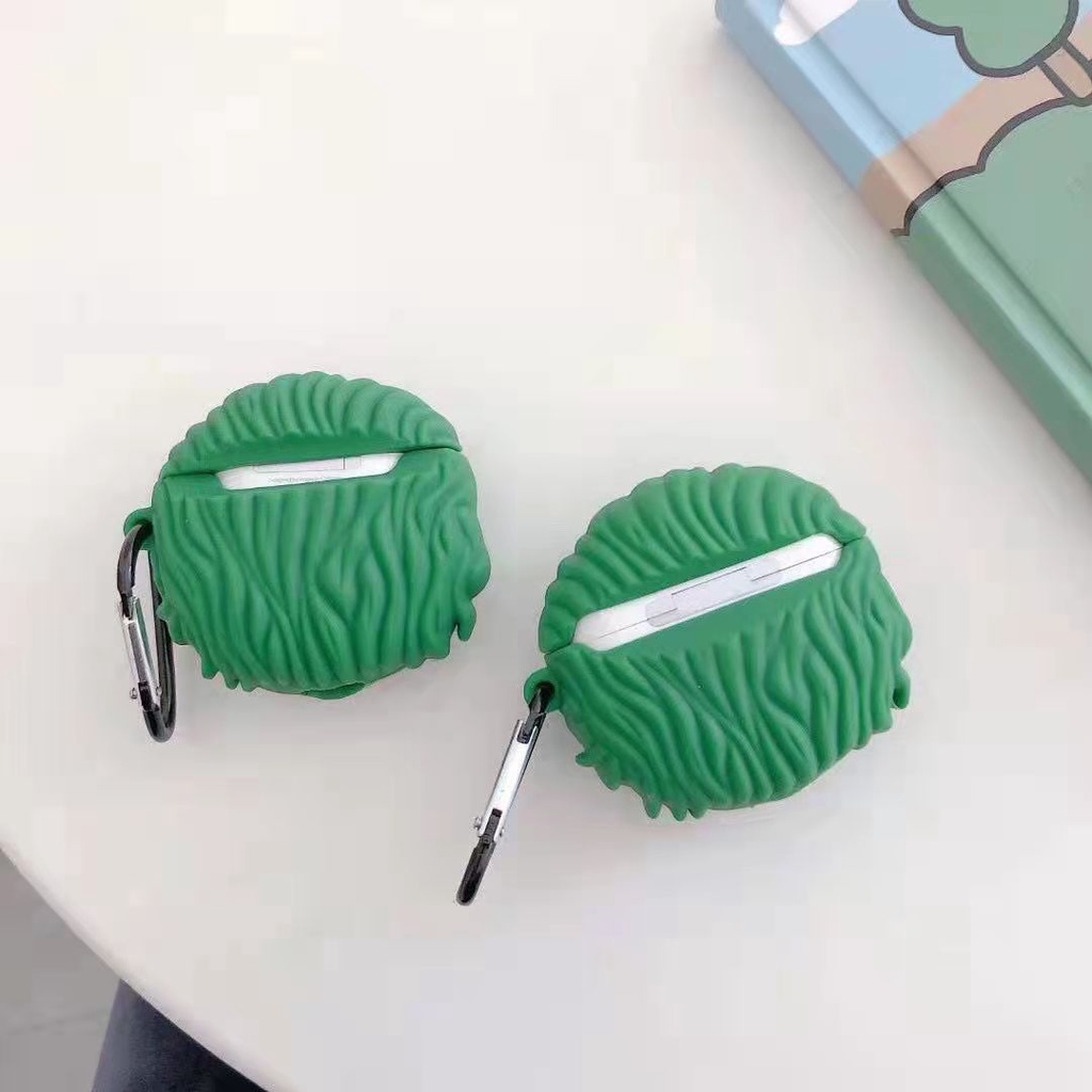 Vỏ Bảo Vệ Hộp Sạc Tai Nghe bluetooth Không Dây Airpods 3/1/2 pro Bằng Silicon Mềm Hình Chú Hề 3D Dễ Thương