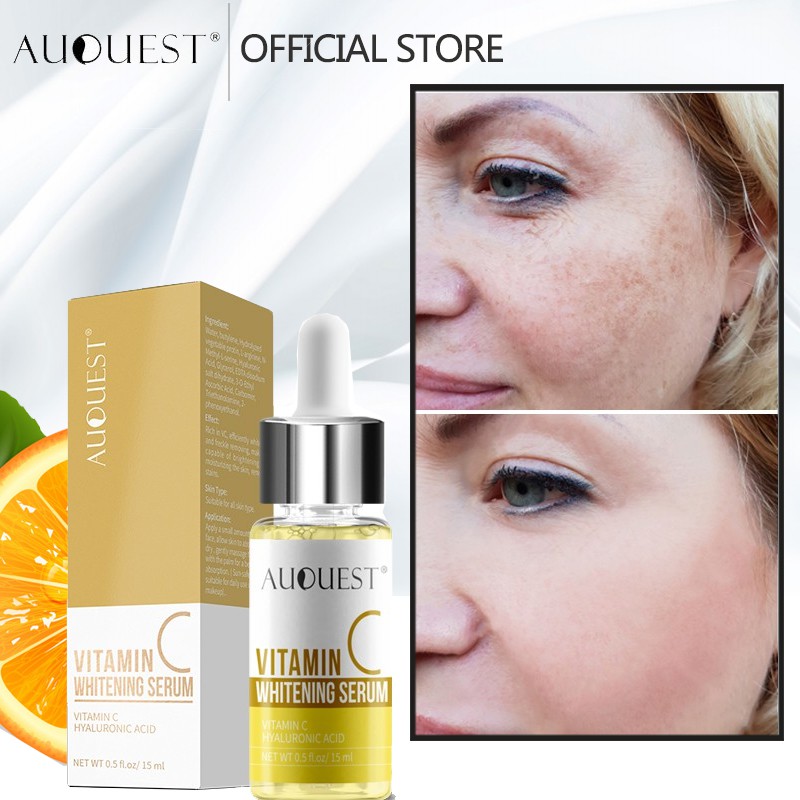 Serum AUQUEST Chứa Vitamin C Giúp Dưỡng Ẩm Và Làm Trắng Da 15ML | BigBuy360 - bigbuy360.vn