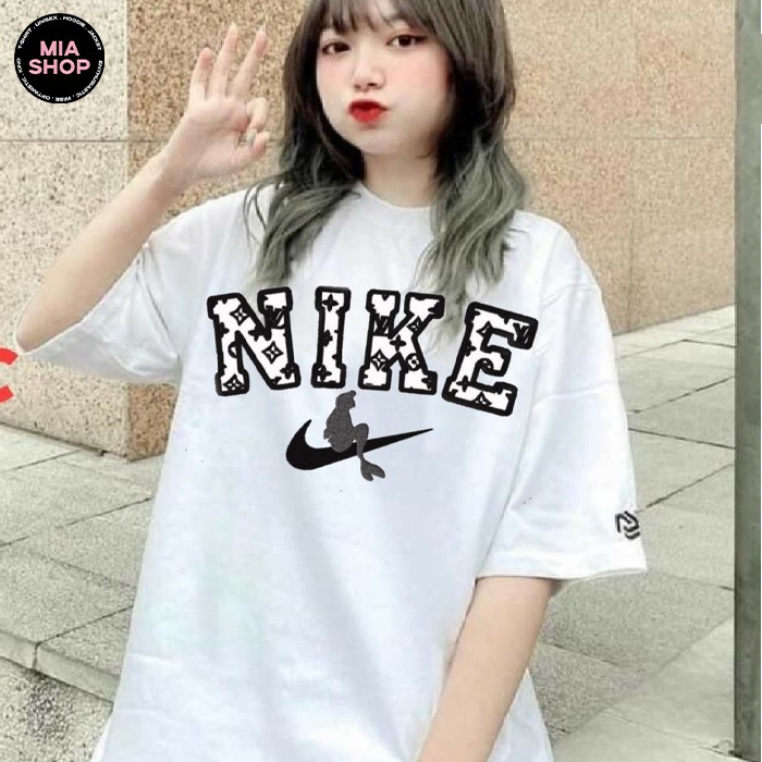 Áo thun tay lỡ MIA, Áo phông nữ form rộng dáng Unisex/Ulzzang mặc lẻ cặp nhóm hình NI*E