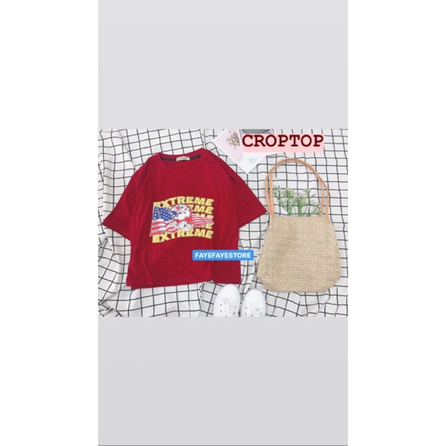 Áo croptop đủ mẫu cực xinh