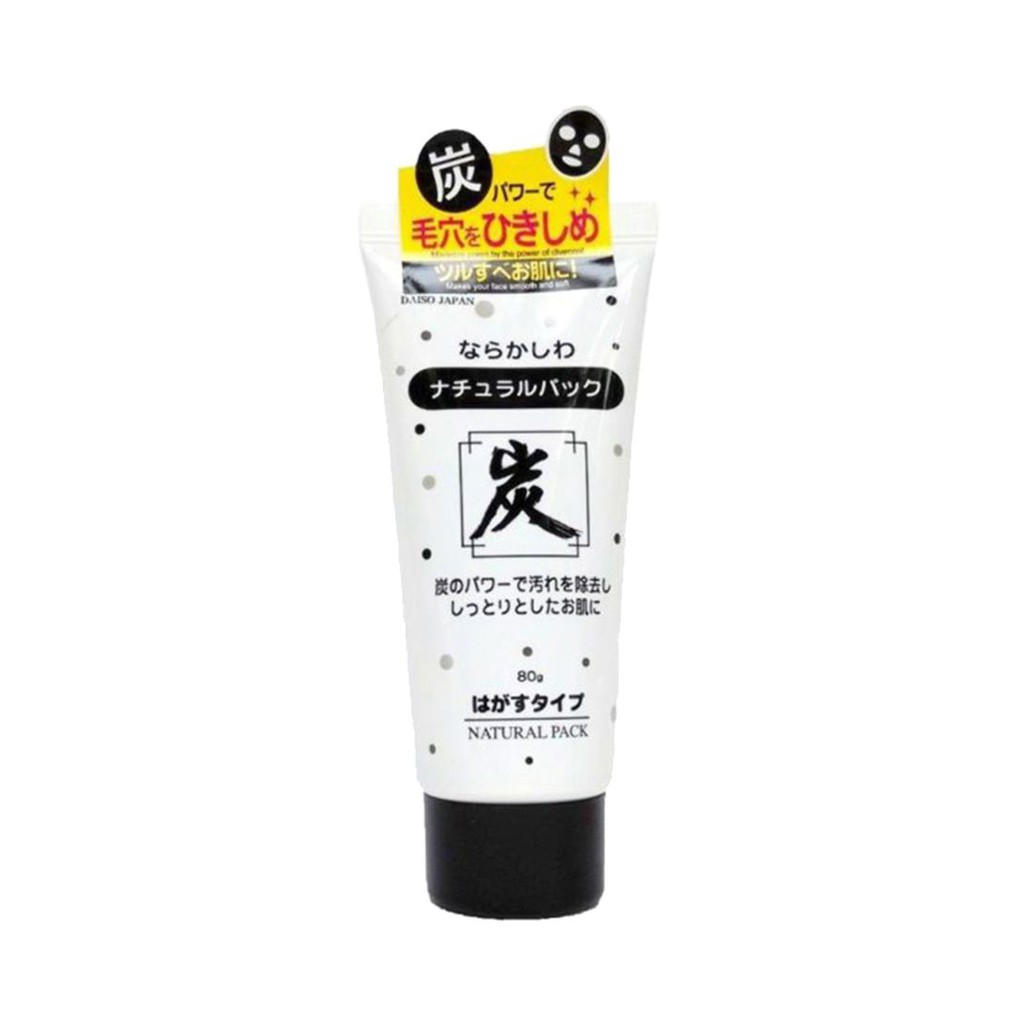 Mặt Nạ Than Hoạt Tính Daiso Japan Natural Pack 80g