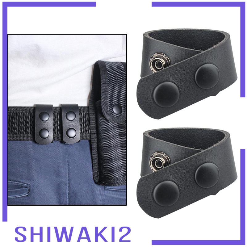 Khóa Dây Đai An Toàn Bằng Da Chống Trượt Shiwaki2