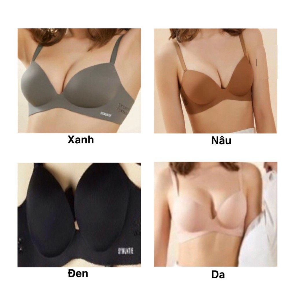 Áo ngực nữ su đúc SYMUNTIE bản hoa 3D ⚡FreeShip⚡ áo lót su nâng ngực - áo lót nữ đẹp S03 Hieu Store24h | BigBuy360 - bigbuy360.vn