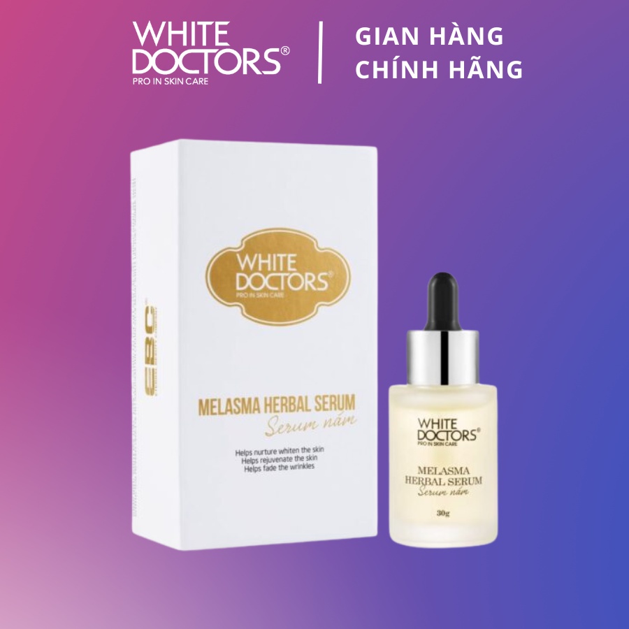 Serum nám White Doctors Melasma Herbal Serum 30g