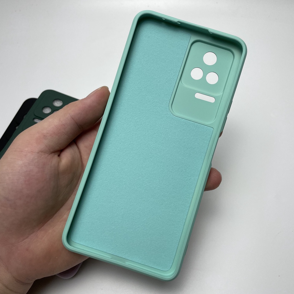 Ốp lưng Xiaomi Redmi K60 / Poco F5 Pro / K40S / K50 Gaming / K50 Pro / Poco F4 GT, Mặt lưng mềm mịn chống bẩn, Viền vuôn