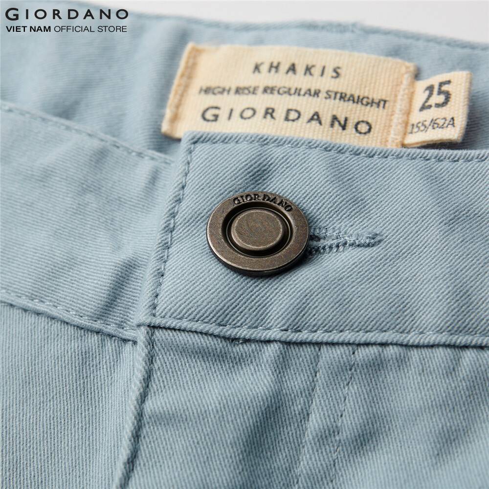 [Special Deal] Quần Kaki Lửng Nữ Giordano 05421260