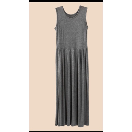 Đầm thun maxi xòe
