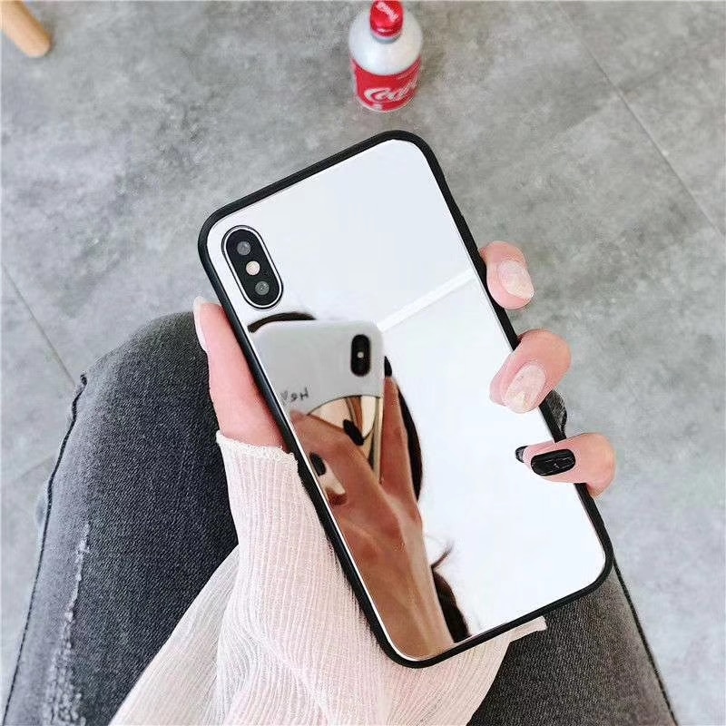Ốp Lưng Tráng Gương Chống Sốc Cho Oppo R9 R9S R9Splus R11 R11S R15 R15X R17 R17Pro Rx7Pro Reno 2 3 3 Pro 4 4pro 4se 2z 2f 5 5pro
