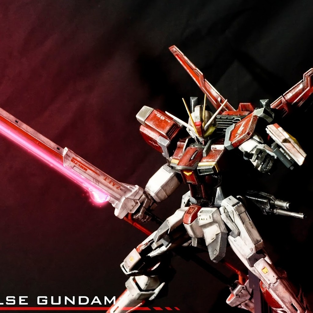 [CÓ SẴN - HỎA TỐC] Mô Hình Lắp Ráp Gundam MG 8813 Sword Impulse Daban tặng kèm Action Base